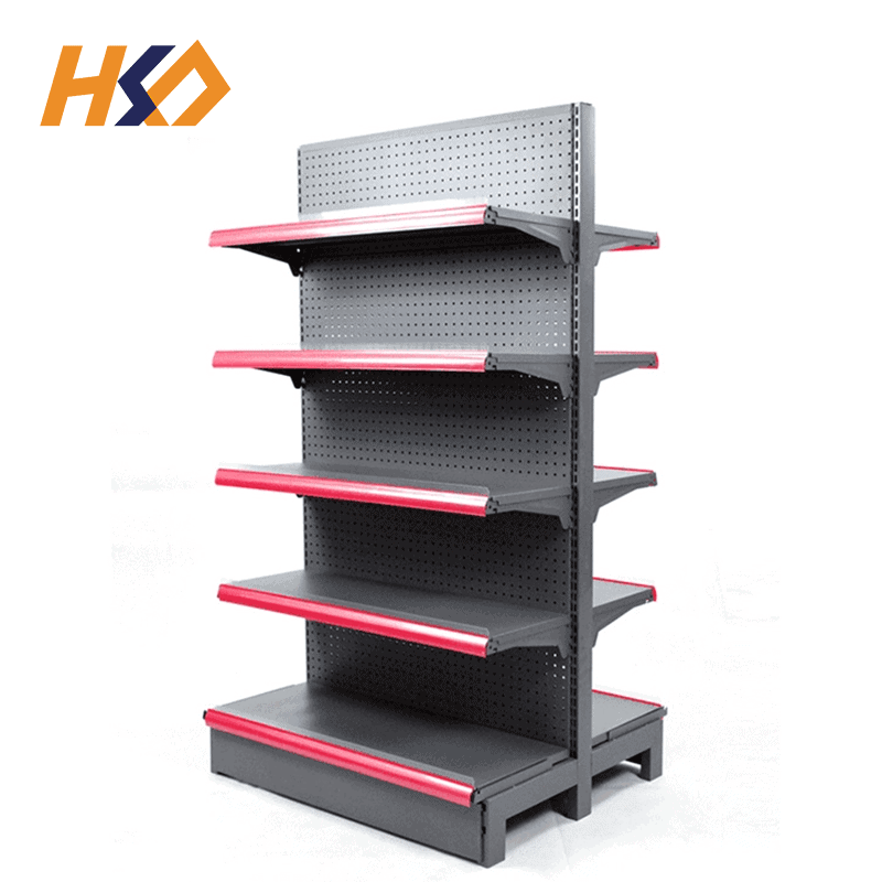 Double Side Adjustable Grocery Store Shelf