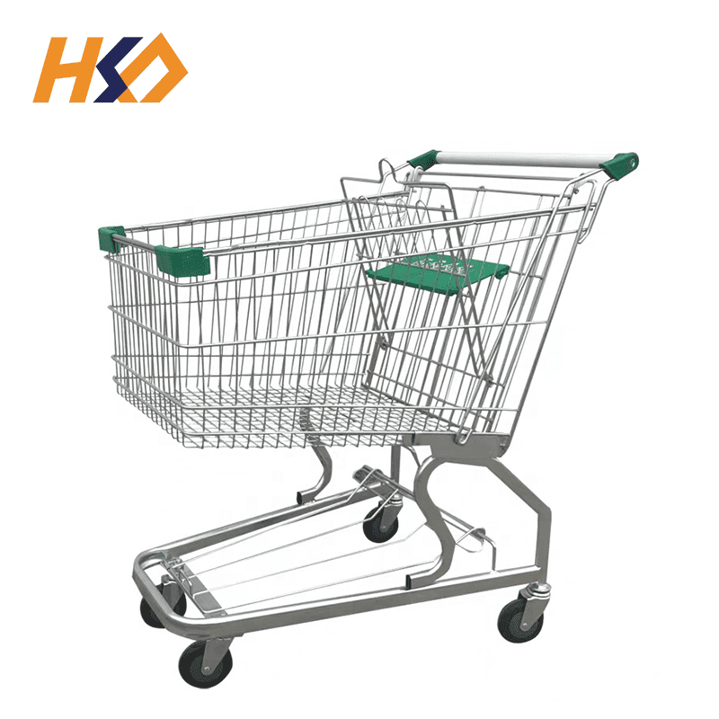 German Style Retail Store Large Shopping Carts