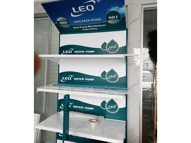 Custom color display stand