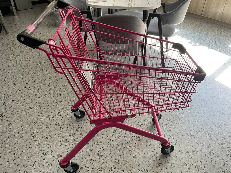 European shopping trolley
