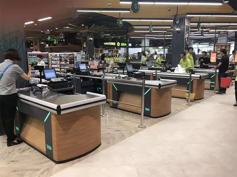 Supermarket cashier system