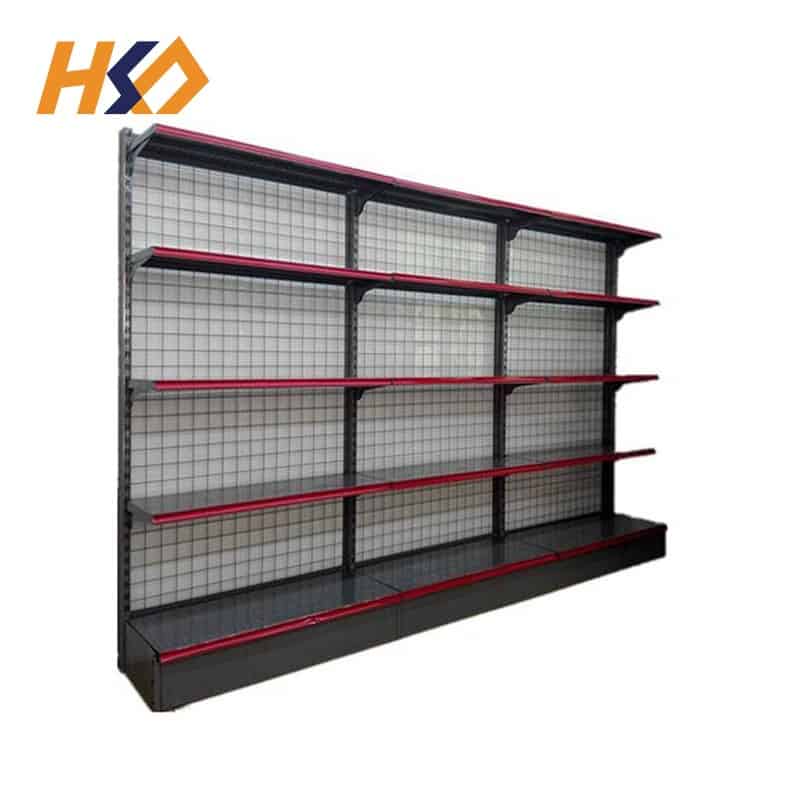 Back Mesh Supermarket Goods Shelf