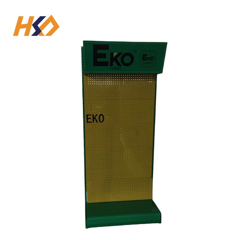 Yellow Green Trapezoidal Lightbox Display Stand