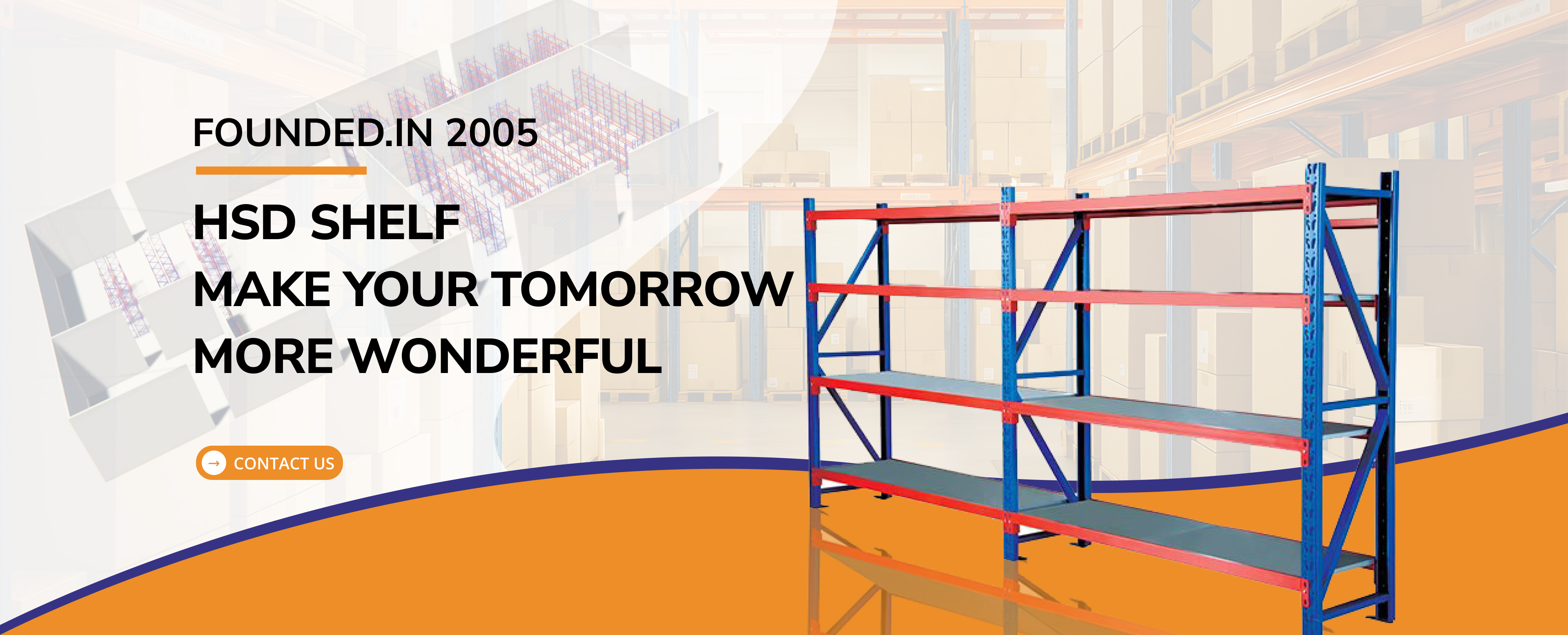 Supermarket Gondola Shelf