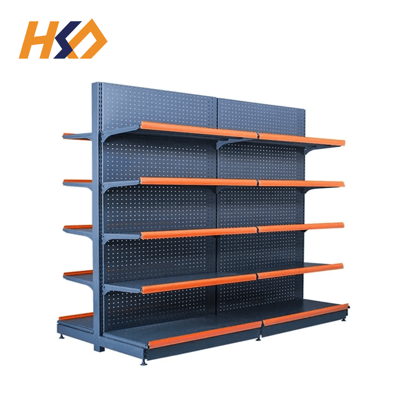 Factory Custom Grocery Gondola Shelf