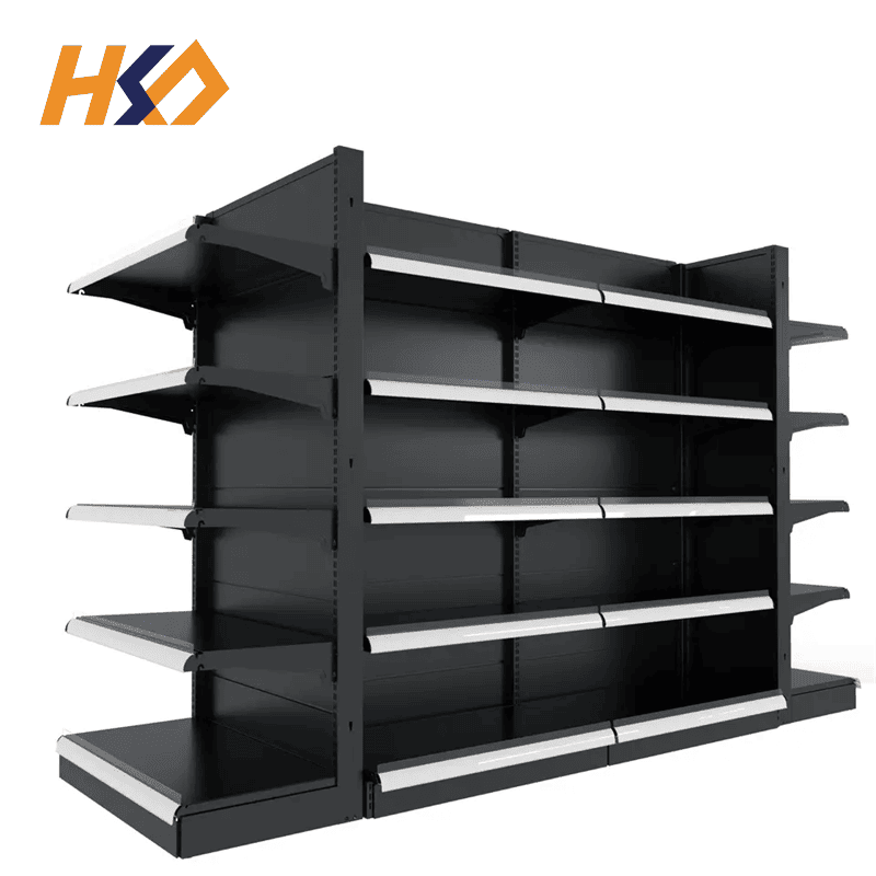 High Quality Steel Metal Gondola Shelves