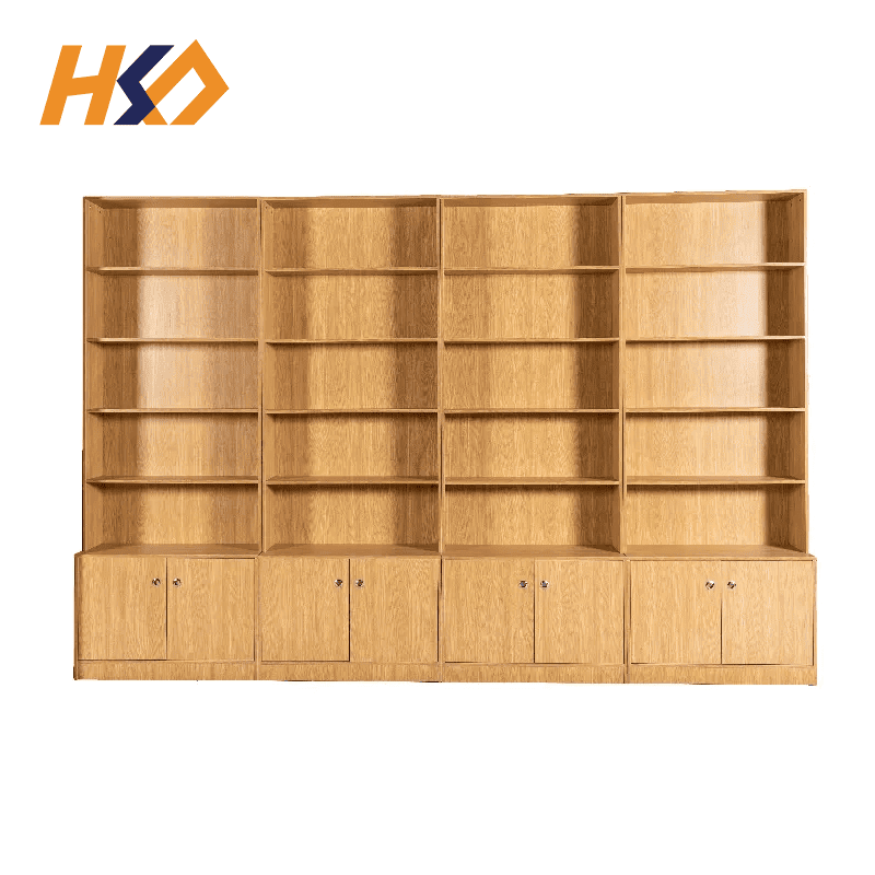 Wholesale Grocery Store Wooden Display Shelf