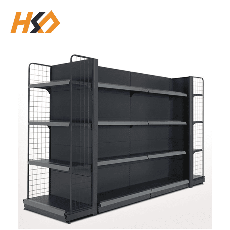Grocery Store Movable Retail Gondola Shelving