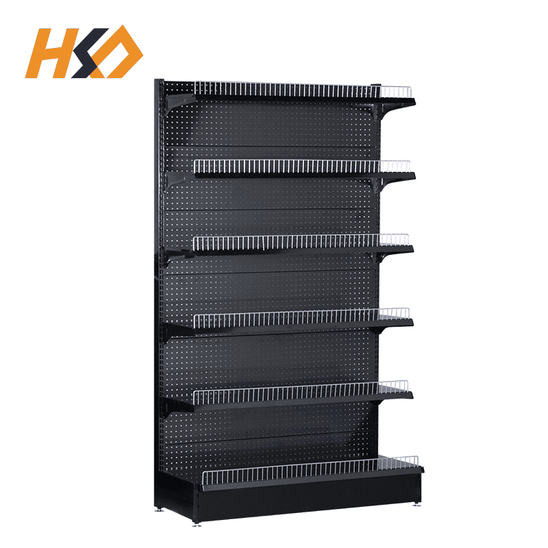 Merchandise Perforated Gondola Shelves