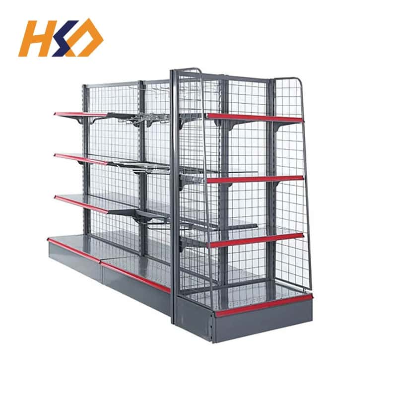 Back Screen Supermarket Shelf Store Shelf